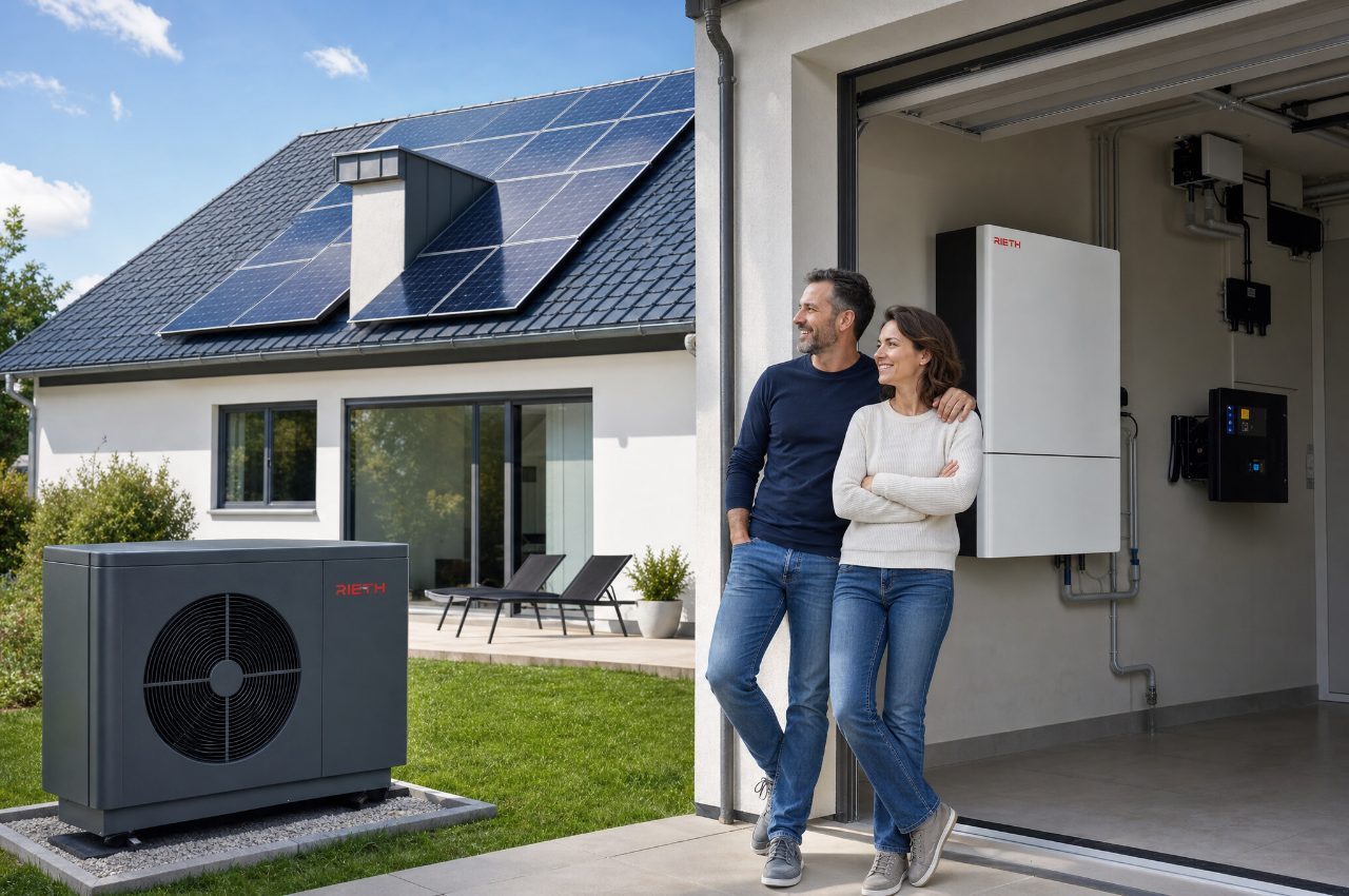 Wohnhaus, dessen Gebäudetechnik Rieth für den Eigentümer betreut